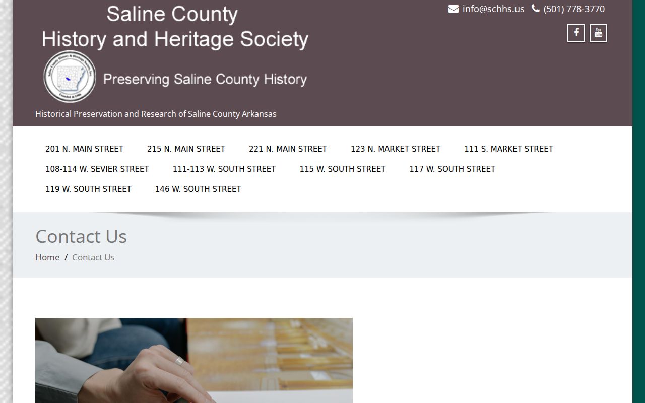 Bryant people directories research at the Saline County History and Heritage Society