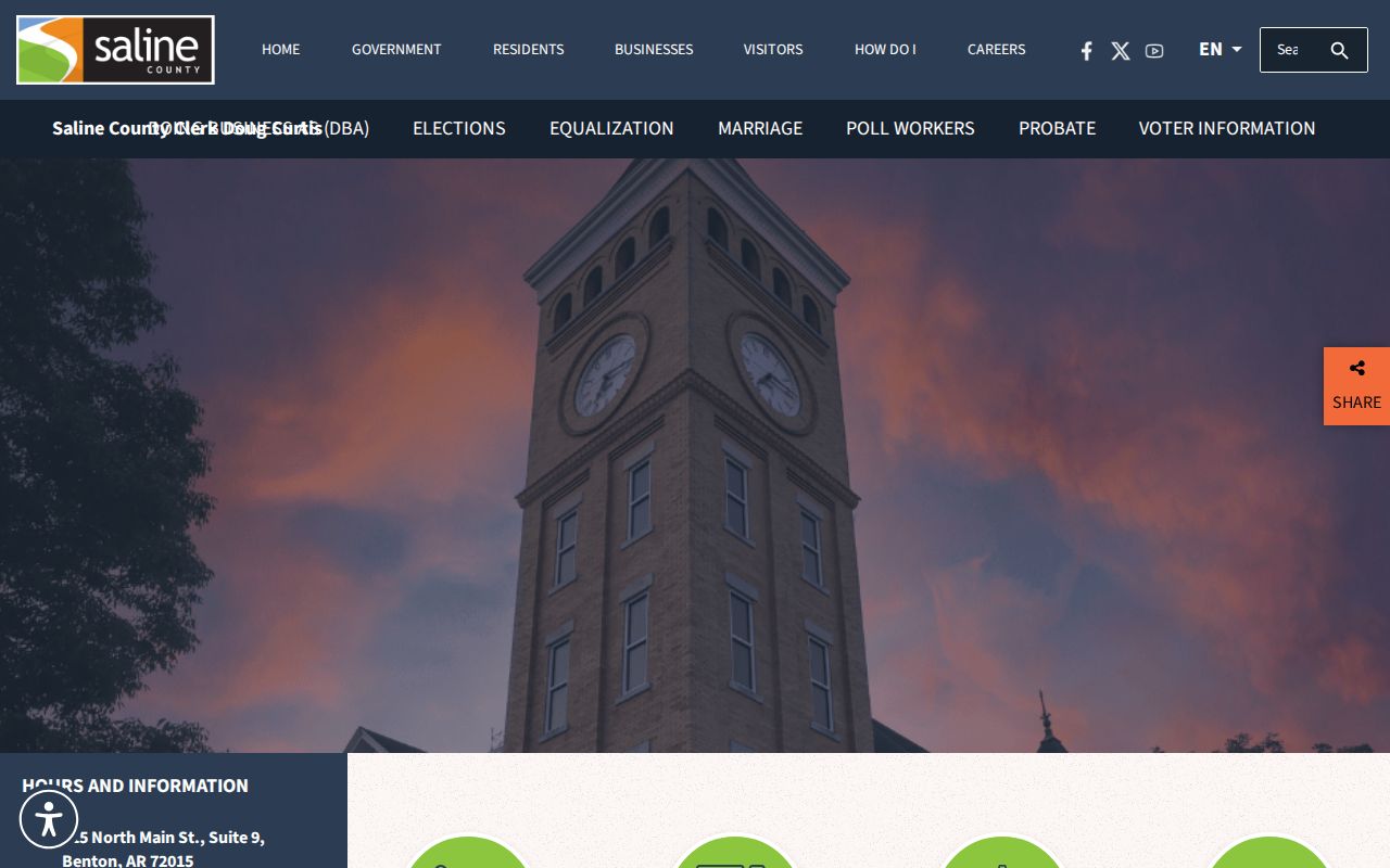 Bryant public records Saline County Clerk county records page